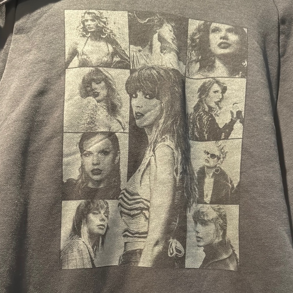NWT! Taylor Swift Eras Tour grey hoodie - Picture 2 of 6